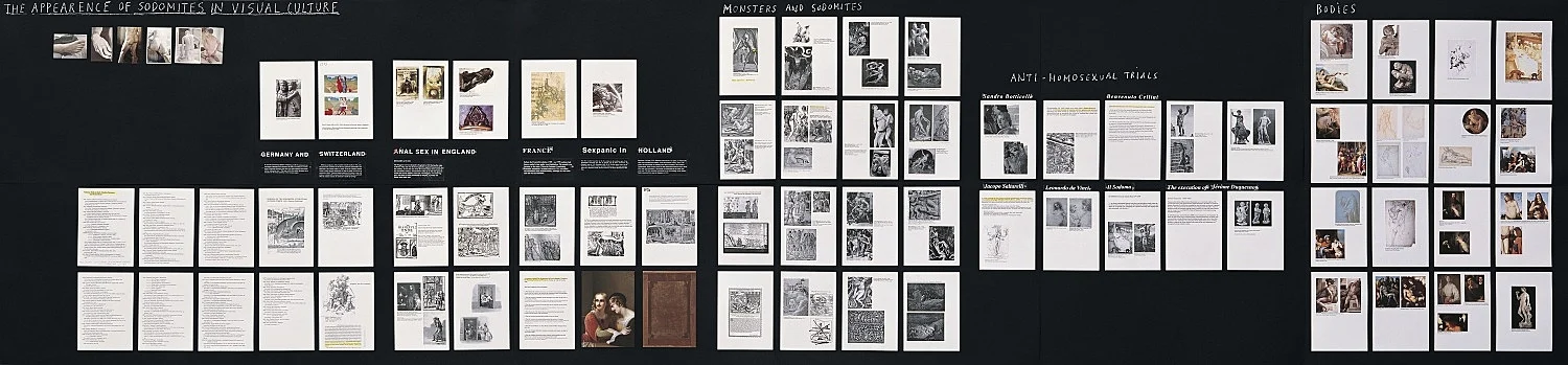 Some Gay-Lesbian Artists andor Artists relevant to Homo-Social Culture I VII — Henrik Olesen — Exhibitions — Galerie Buchholz — Image 08