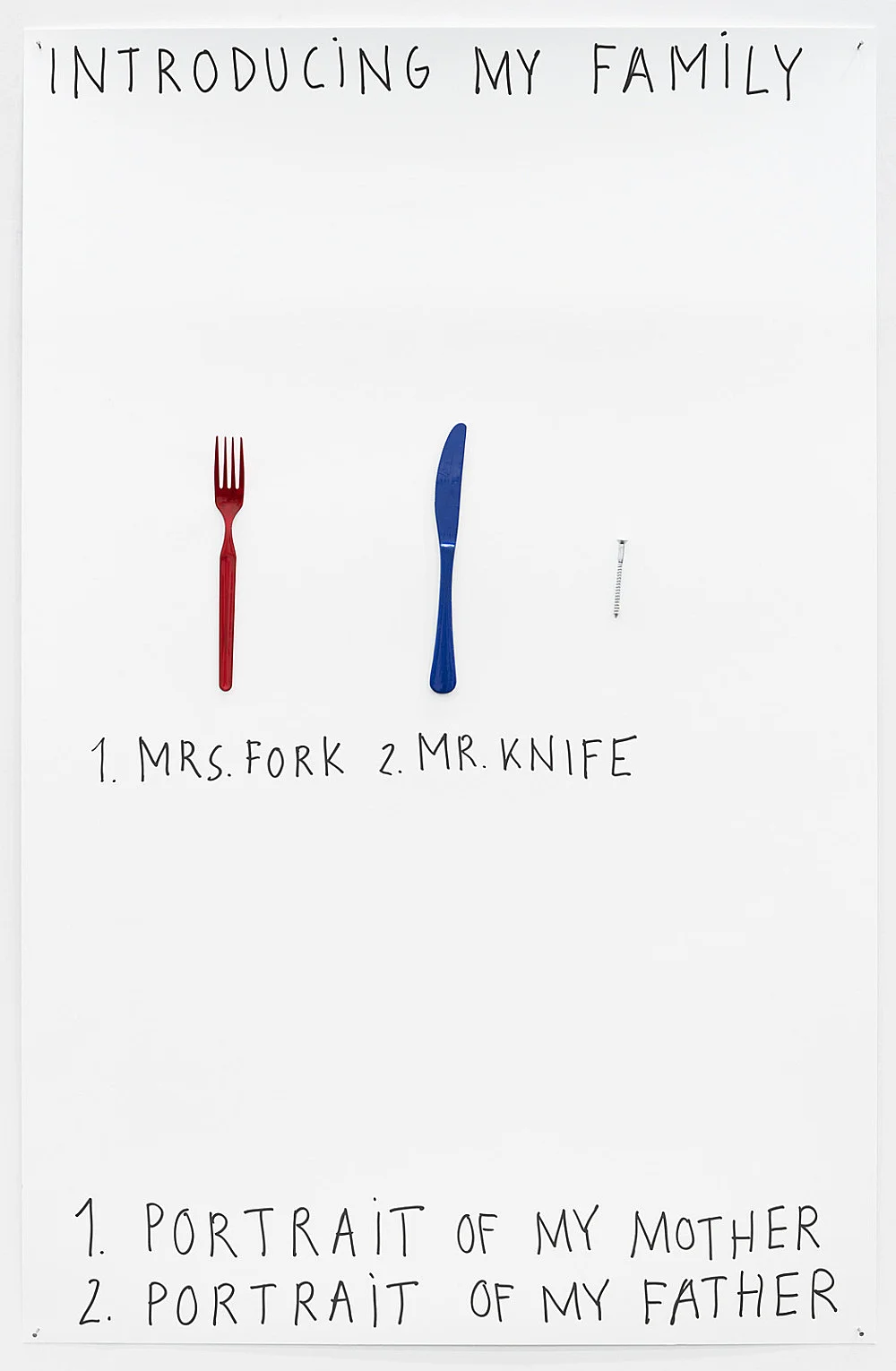 8220MrKnife038MrsFork8221 — Henrik Olesen — Exhibitions — Galerie Buchholz — Image 16