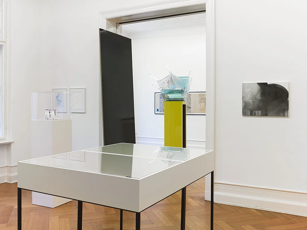 Quodlibet III Alphabets and Instruments — Tomma Abts Nairy Baghramian Cosima von Bonin Moritz von Oswald, Elektronik Tony Conrad Simon Denny Lukas Duwenhögger... — Exhibitions — Galerie Buchholz — Image 00