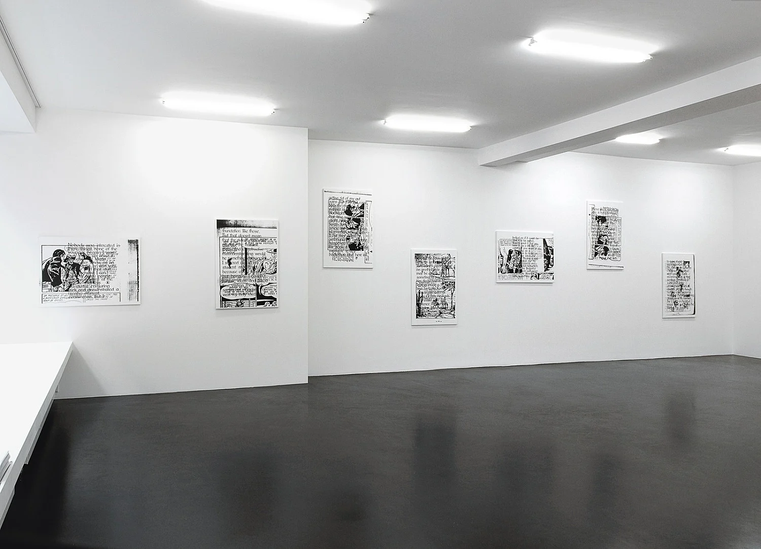 Respekt Frischlinge — Michael Krebber — Exhibitions — Galerie Buchholz — Image 04