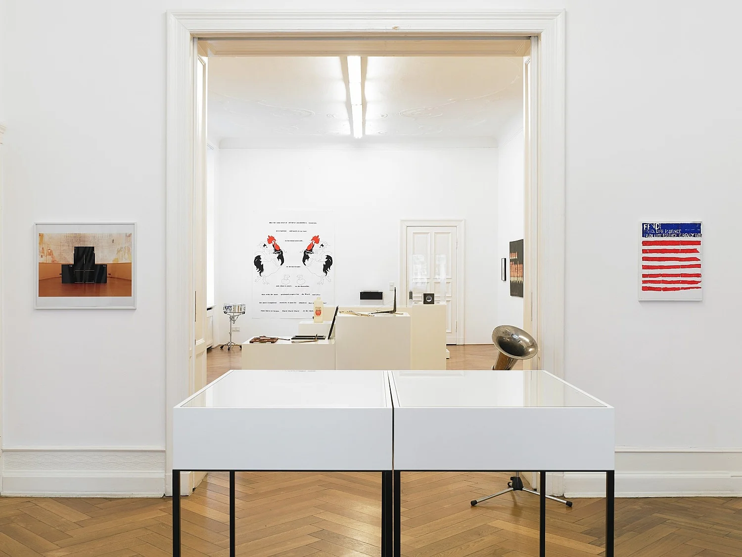 8220QuodlibetIII8211AlphabetsandInstruments8221 — Tomma Abts Nairy BaghramianCosima von BoninMoritz von Oswald, ElektronikTony Conrad Simon DennyLukas Duwenhögger... — Exhibitions — Galerie Buchholz — Image 25