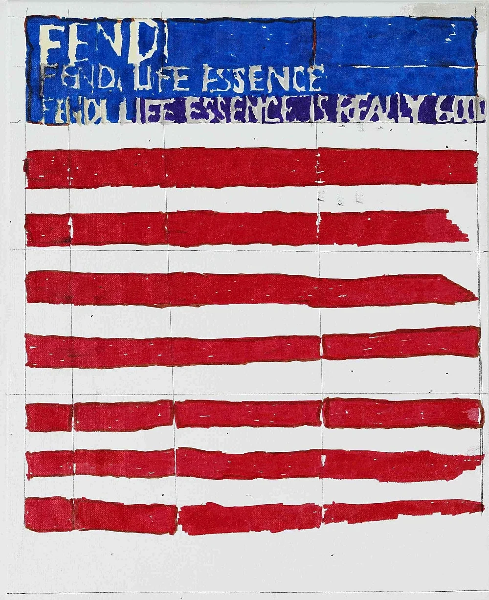 Quodlibet III Alphabets and Instruments — Tomma Abts Nairy Baghramian Cosima von Bonin Moritz von Oswald, Elektronik Tony Conrad Simon Denny Lukas Duwenhögger... — Exhibitions — Galerie Buchholz — Image 00