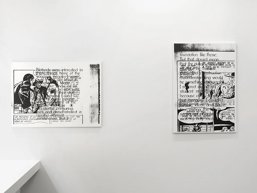 8220RespektFrischlinge8221 — Michael Krebber — Exhibitions — Galerie Buchholz — Image 00