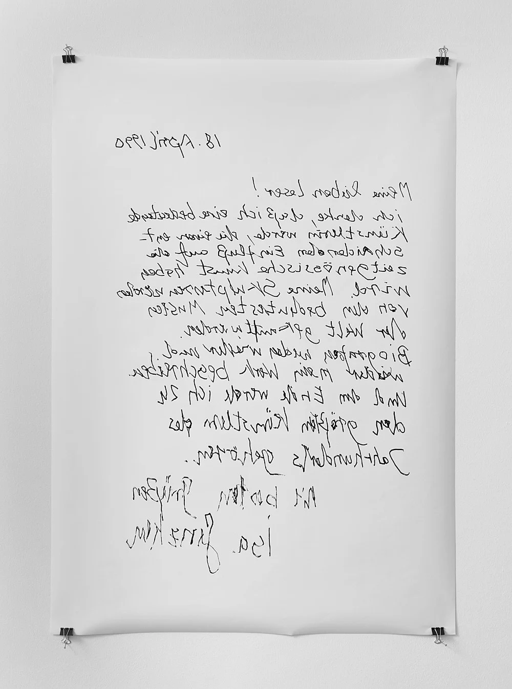 8220EarlyWorks8221 — Isa Genzken — Exhibitions — Galerie Buchholz — Image 05
