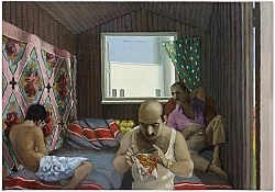 8220FiguresinaCarpet8221 — Lukas Duwenhögger — Exhibitions — Galerie Buchholz — Image 15