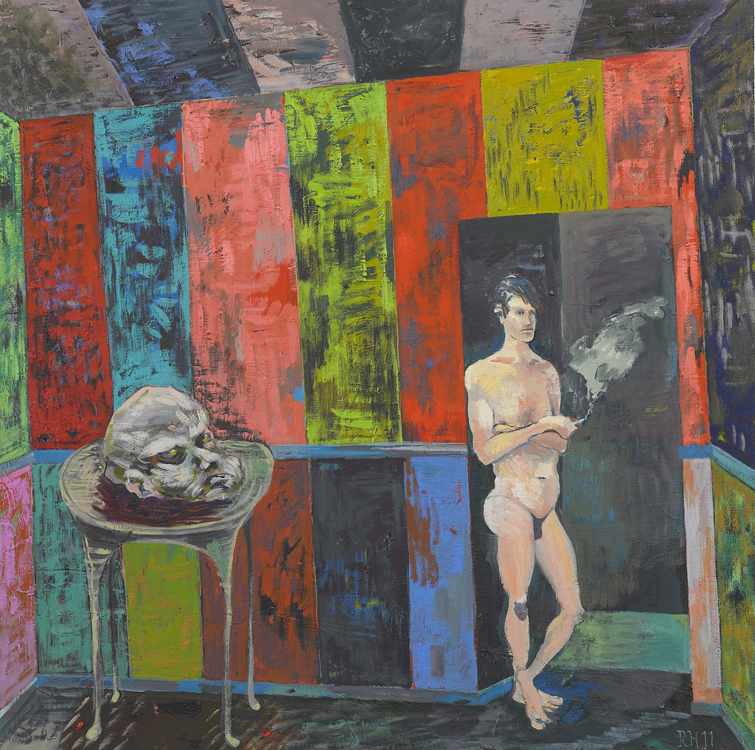 8220ScalpsDungeonDoorsandSalomePaintings8221 — Richard Hawkins — Exhibitions — Galerie Buchholz — Image 05