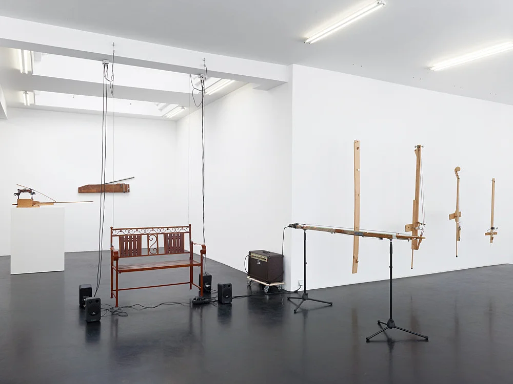 8220InventedAcousticalTools8221Instruments19662012 — Tony Conrad — Exhibitions — Galerie Buchholz — Image 00