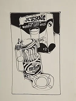 Neptune Society, San Francisco Columbarium, 4th Fl., Dome Room, South Wall, Tier 4, Niche 28243 — Julie AultHeinz Peter Knes Danh VoMartin Wong — Exhibitions — Galerie Buchholz — Image 96