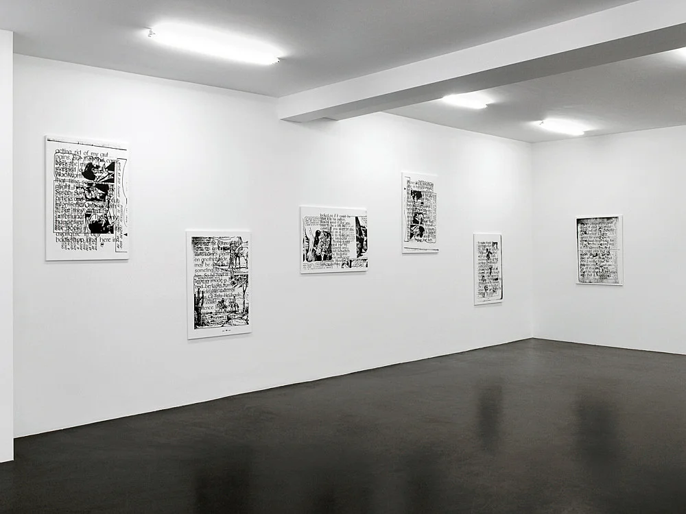 8220RespektFrischlinge8221 — Michael Krebber — Exhibitions — Galerie Buchholz — Image 00