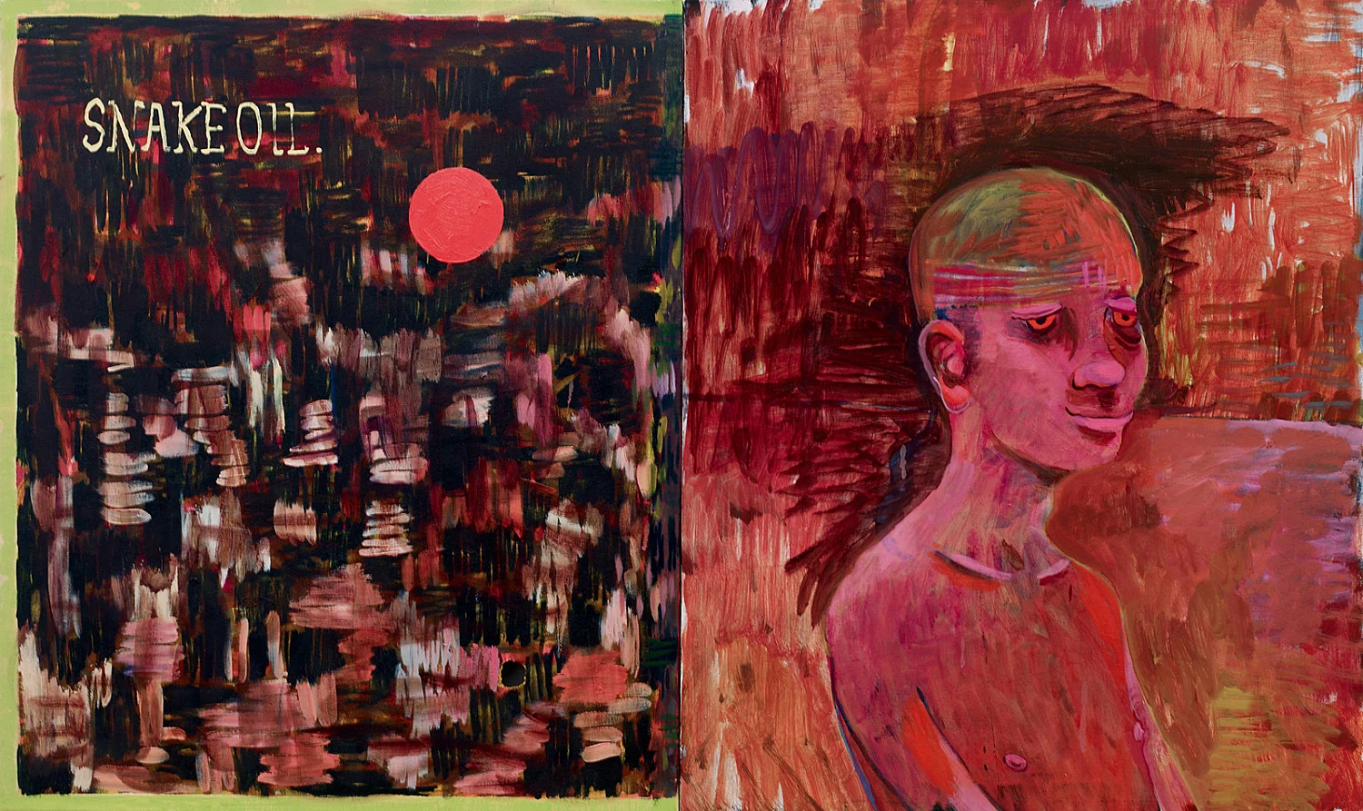 8220CelestialTelegraphPaintings82218220AnotherLanguage8221 — Richard Hawkins Aaron Curry — Exhibitions — Galerie Buchholz — Image 06