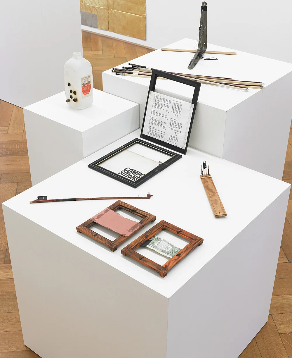 Quodlibet III Alphabets and Instruments — Tomma Abts Nairy Baghramian Cosima von Bonin Moritz von Oswald, Elektronik Tony Conrad Simon Denny Lukas Duwenhögger... — Exhibitions — Galerie Buchholz — Image 00