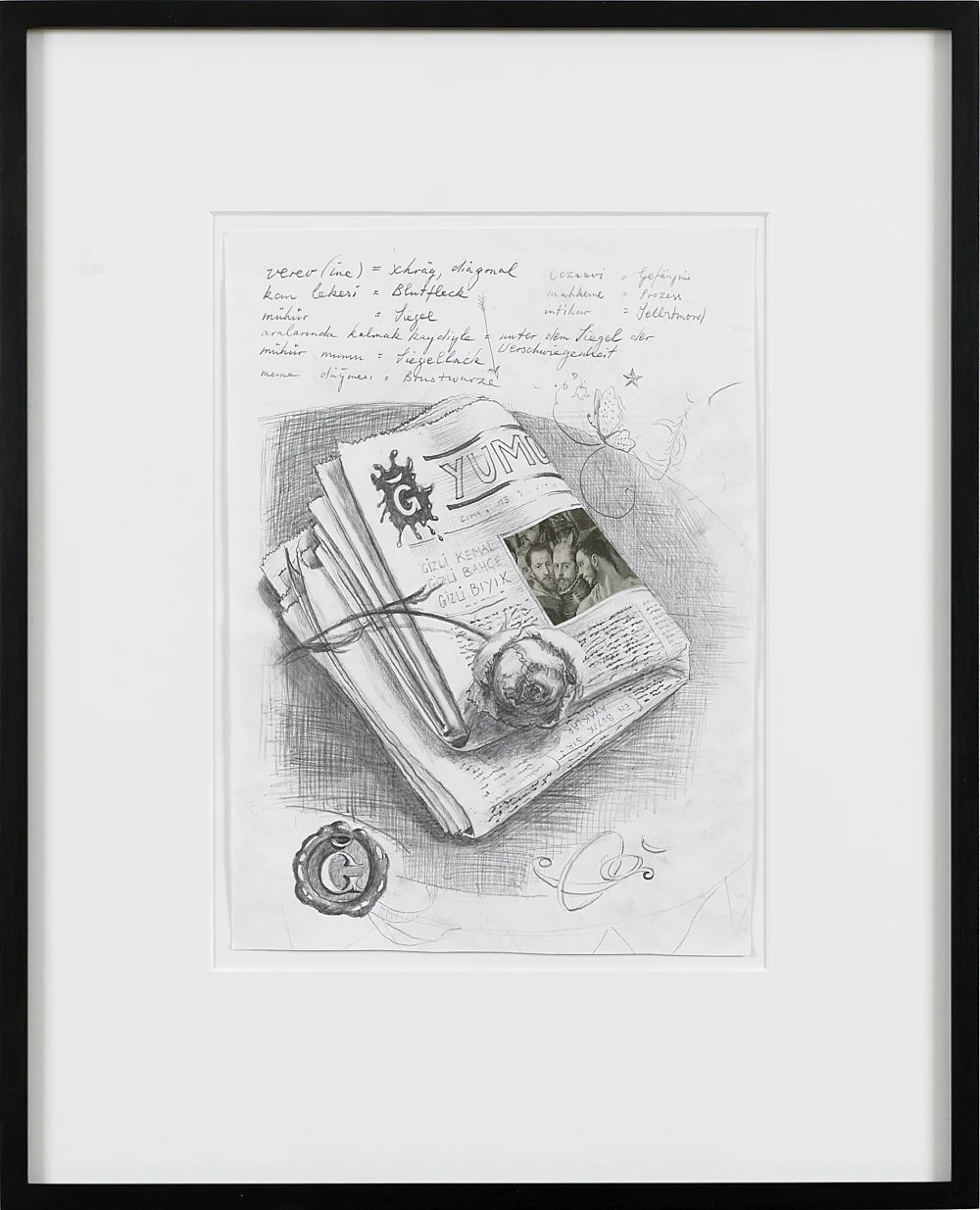 Quodlibet III Alphabets and Instruments — Tomma Abts Nairy Baghramian Cosima von Bonin Moritz von Oswald, Elektronik Tony Conrad Simon Denny Lukas Duwenhögger... — Exhibitions — Galerie Buchholz — Image 51