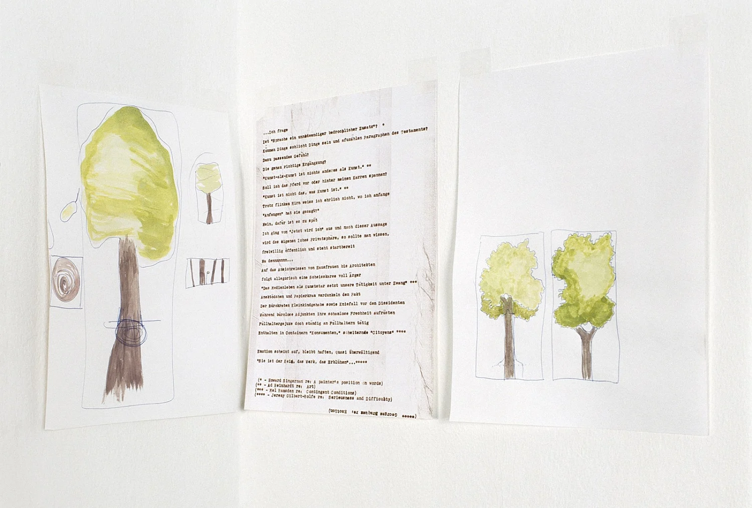 Frances Stark 2000 — Frances Stark — Exhibitions — Galerie Buchholz — Image 07