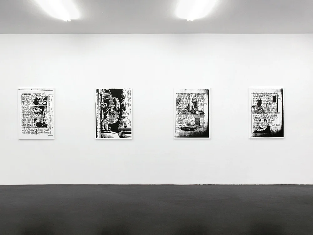 8220RespektFrischlinge8221 — Michael Krebber — Exhibitions — Galerie Buchholz — Image 00