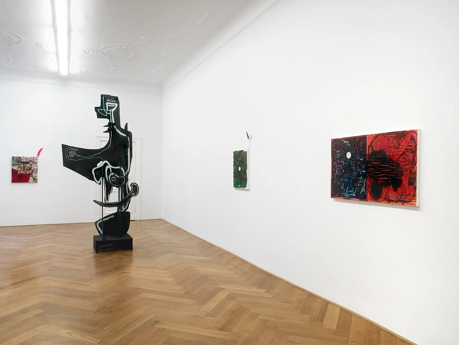 Celestial Telegraph Paintings Another Language — Richard Hawkins Aaron Curry — Exhibitions — Galerie Buchholz — Image 10