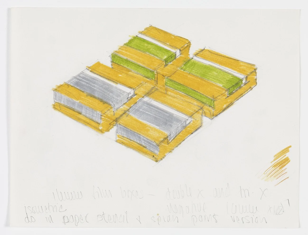 WorksonPaper19662008 — Morgan Fisher — Exhibitions — Galerie Buchholz — Image 10