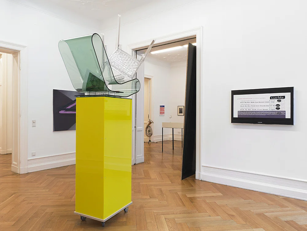 Quodlibet III Alphabets and Instruments — Tomma Abts Nairy Baghramian Cosima von Bonin Moritz von Oswald, Elektronik Tony Conrad Simon Denny Lukas Duwenhögger... — Exhibitions — Galerie Buchholz — Image 00