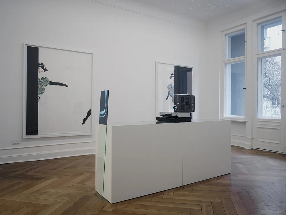 and possibly but not certainly Mark Leckey and Frances Stark — Mark Leckey Frances Stark — Exhibitions — Galerie Buchholz — Image 00