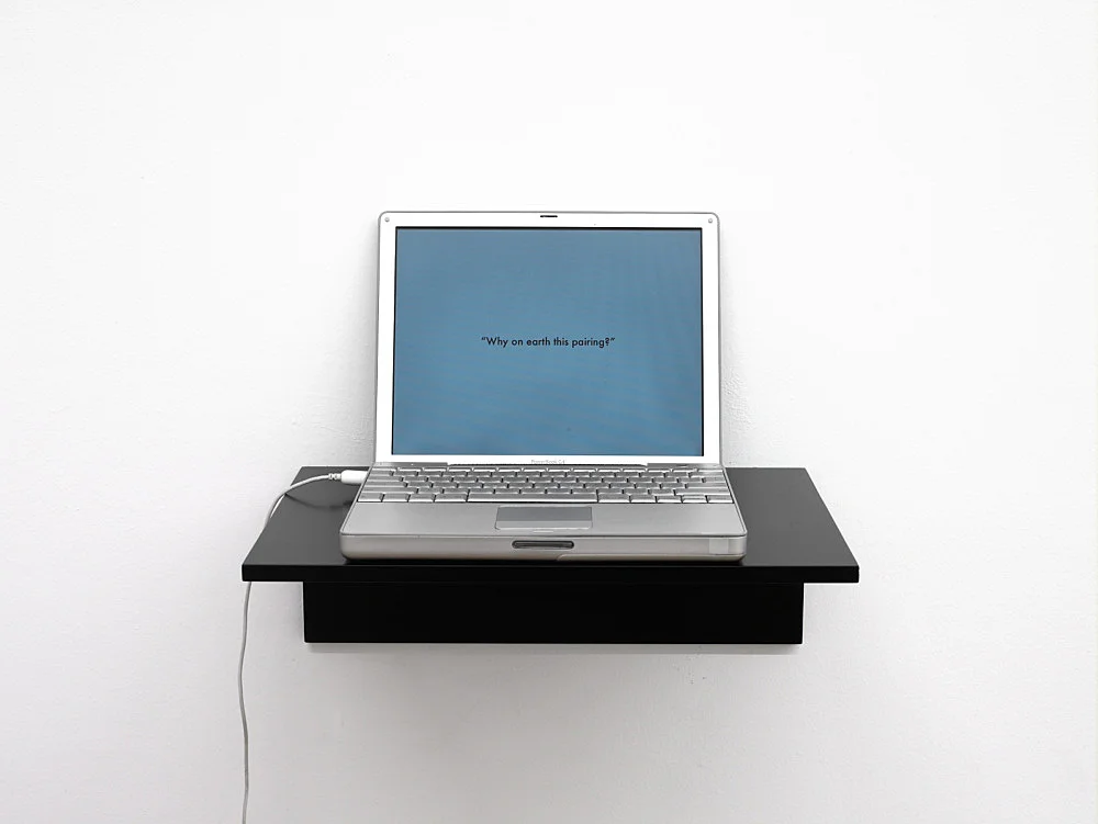 8220andpossiblybutnotcertainlyMarkLeckeyandFrancesStark8221 — Mark Leckey Frances Stark — Exhibitions — Galerie Buchholz — Image 00