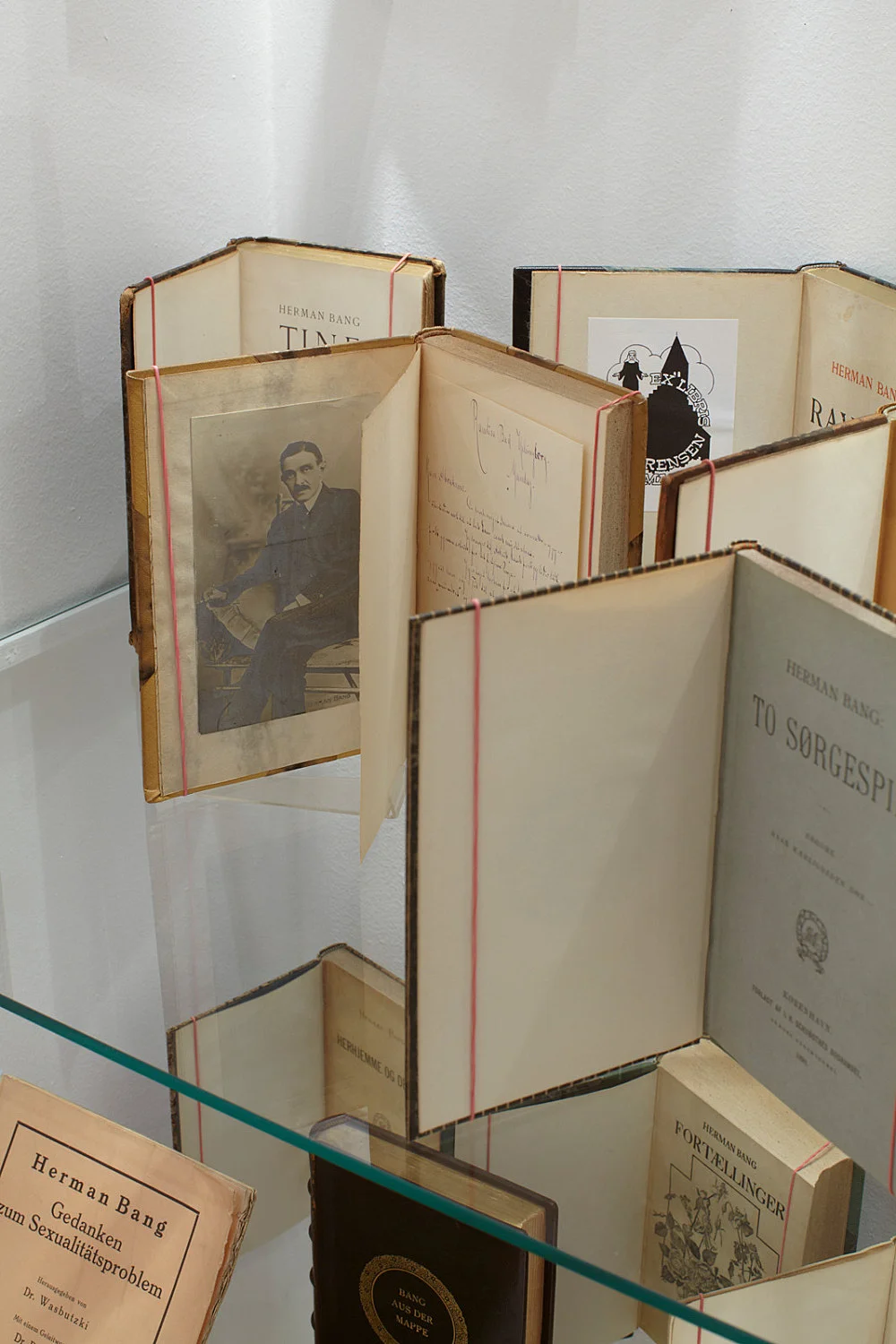 zusammengestellt von Henrik Olesen amp Daniel Buchholz — Bücher, Manuskripte und Briefe von Herman Bang 1857-1912 — Exhibitions — Galerie Buchholz — Image 17