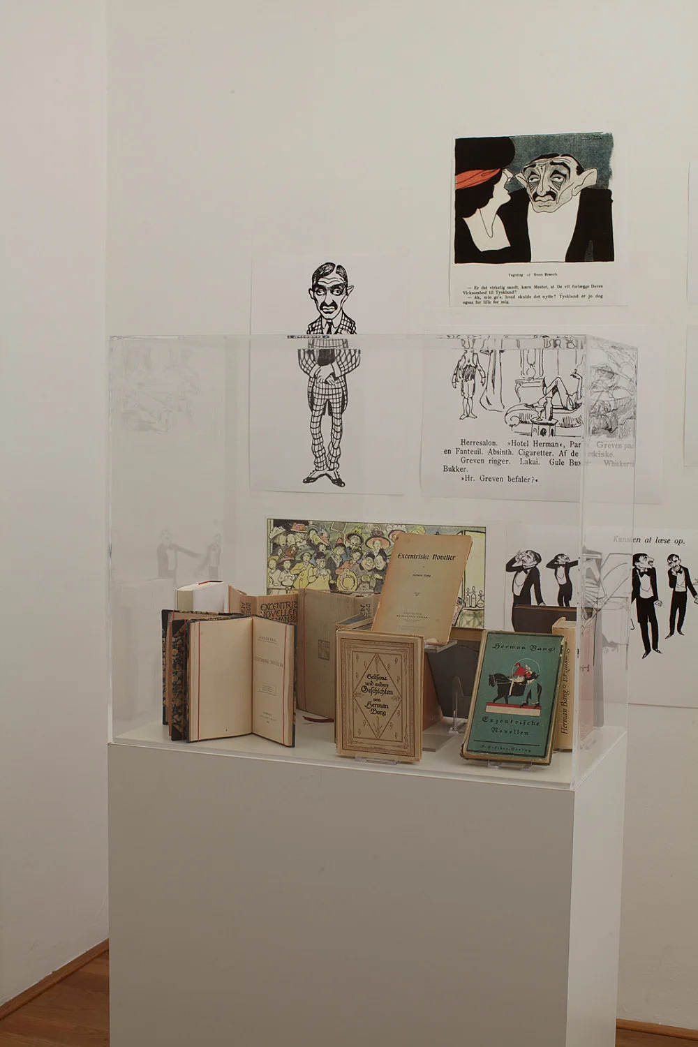 zusammengestellt von Henrik Olesen amp Daniel Buchholz — Bücher, Manuskripte und Briefe von Herman Bang 1857-1912 — Exhibitions — Galerie Buchholz — Image 23