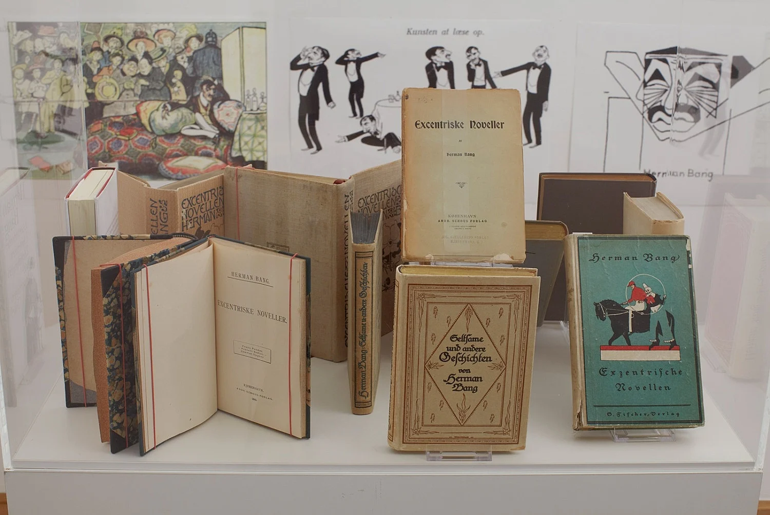 zusammengestellt von Henrik Olesen amp Daniel Buchholz — Bücher, Manuskripte und Briefe von Herman Bang 1857-1912 — Exhibitions — Galerie Buchholz — Image 24