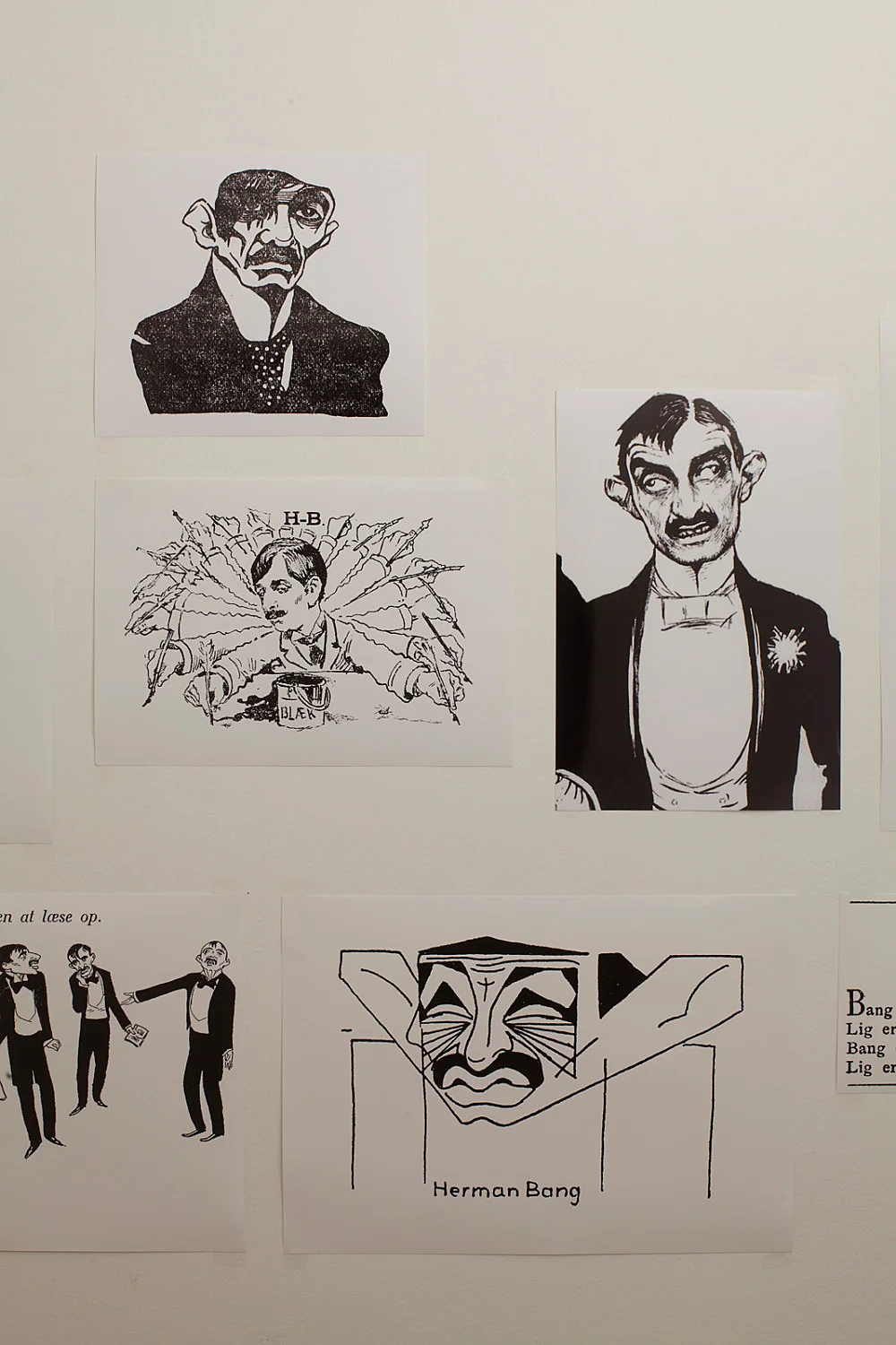 zusammengestellt von Henrik Olesen amp Daniel Buchholz — Bücher, Manuskripte und Briefe von Herman Bang 1857-1912 — Exhibitions — Galerie Buchholz — Image 26