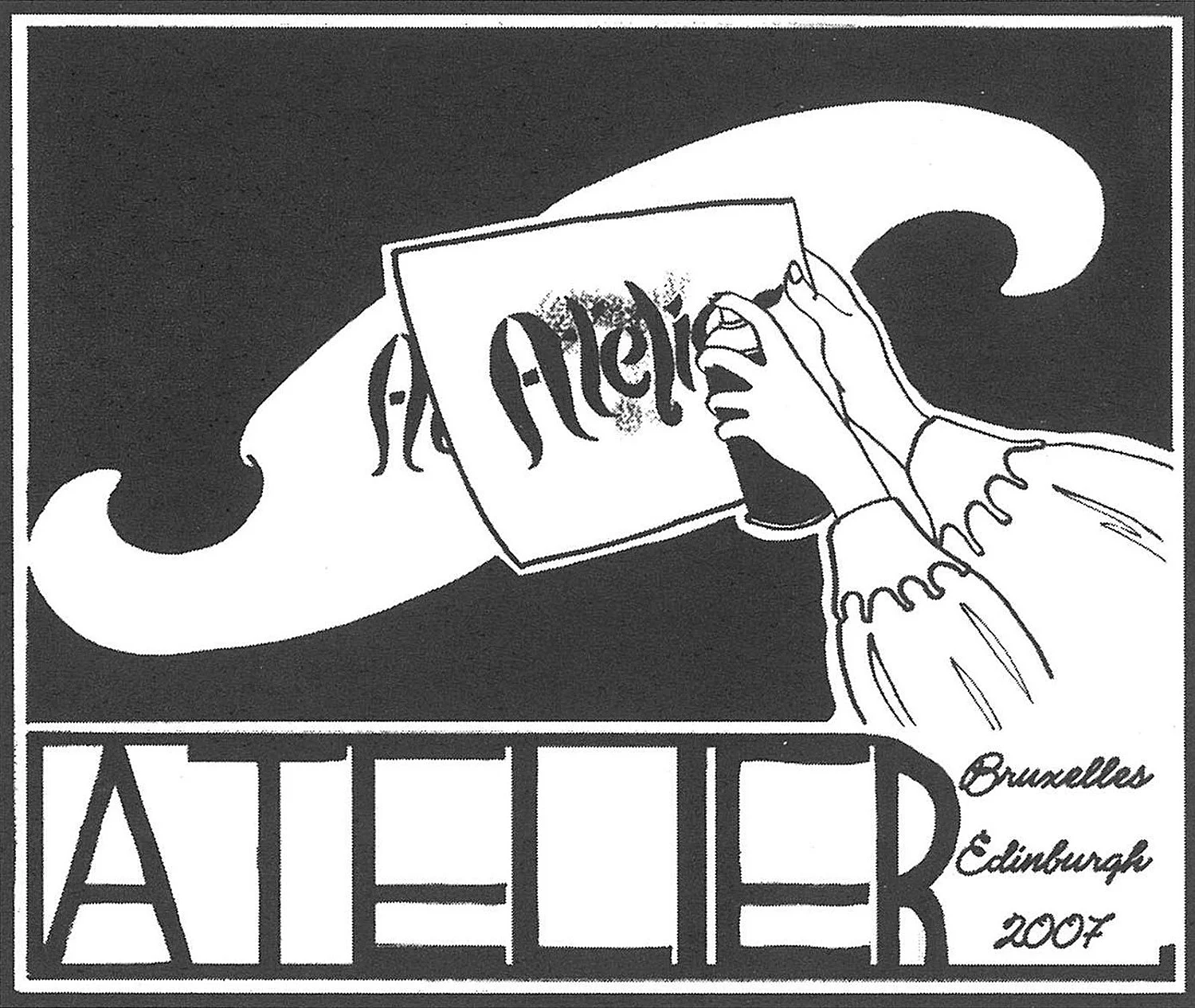 McKenzie Atelier 2007 — AtelierBeca LipscombeLucy McKenzieBernie Reid — Exhibitions — Galerie Buchholz — Image 01