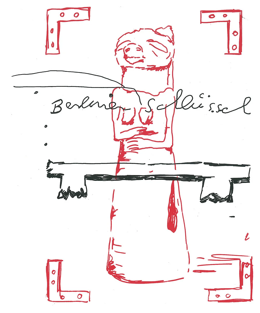 Berliner Schlüssel — Jutta Koether — Exhibitions — Galerie Buchholz — Image 01