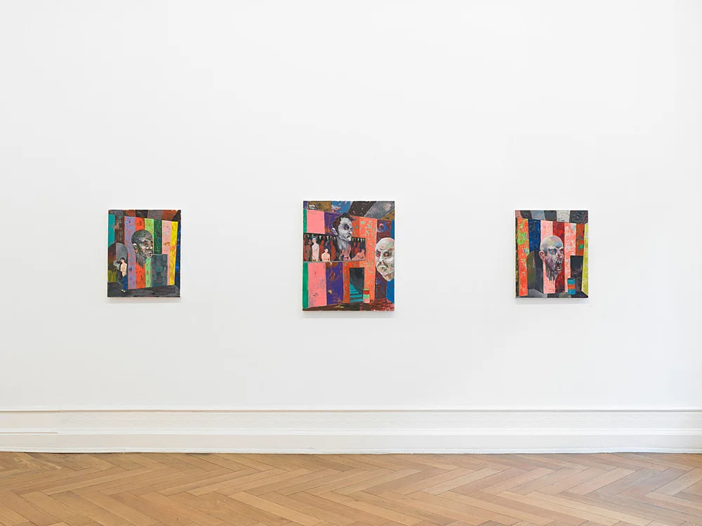 8220ScalpsDungeonDoorsandSalomePaintings8221 — Richard Hawkins — Exhibitions — Galerie Buchholz — Image 00