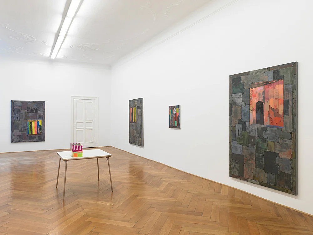8220ScalpsDungeonDoorsandSalomePaintings8221 — Richard Hawkins — Exhibitions — Galerie Buchholz — Image 00