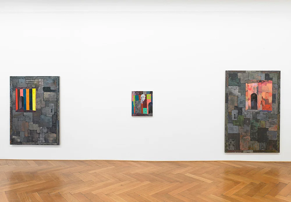 8220ScalpsDungeonDoorsandSalomePaintings8221 — Richard Hawkins — Exhibitions — Galerie Buchholz — Image 00