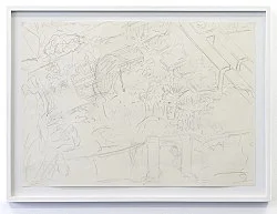 Quodlibet II — Tomma Abts, Tony Conrad, Mark Leckey, Patrick Procktor, Vincent Fecteau, Marcus Behmer, Alice Horodisch-Garnman,... — Exhibitions — Galerie Buchholz — Image 106