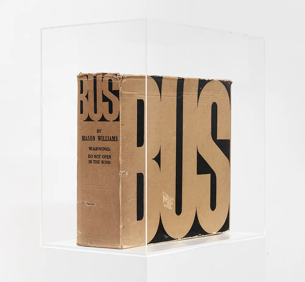 Bus — Mason Williams — Exhibitions — Galerie Buchholz — Image 00