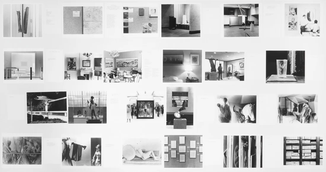 Pictures, Before and After An Exhibition for Douglas Crimp — Daniel Buren, Charles James, Antonio Lopez, Agnes Martin, Joseph Cornell, Robert Smithson, The Cockettes, Jack Smith,... — Exhibitions — Galerie Buchholz — Image 78