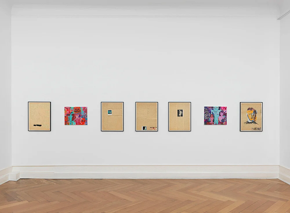 Richard Hawkins Berlin 2014 — Richard HawkinsampWilliam S BurroughsCerith Wyn EvansIsa GenzkenTom of Finland — Exhibitions — Galerie Buchholz — Image 00