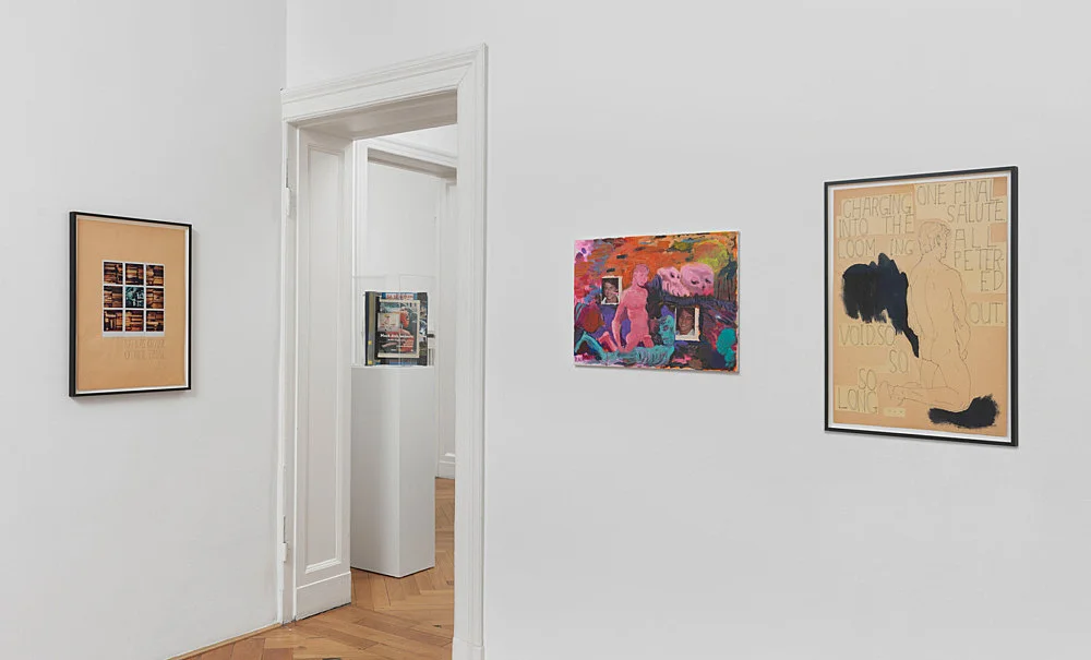 Richard Hawkins Berlin 2014 — Richard HawkinsampWilliam S BurroughsCerith Wyn EvansIsa GenzkenTom of Finland — Exhibitions — Galerie Buchholz — Image 00