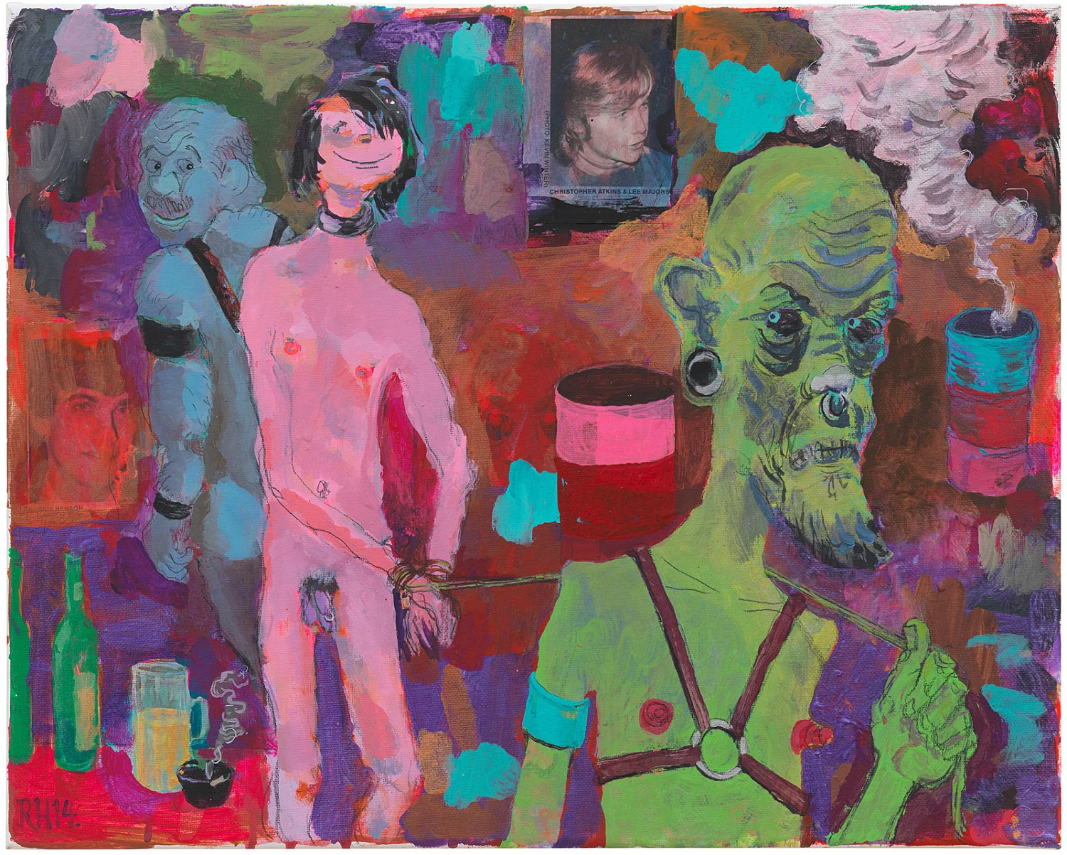 Richard Hawkins Berlin 2014 — Richard HawkinsampWilliam S BurroughsCerith Wyn EvansIsa GenzkenTom of Finland — Exhibitions — Galerie Buchholz — Image 41