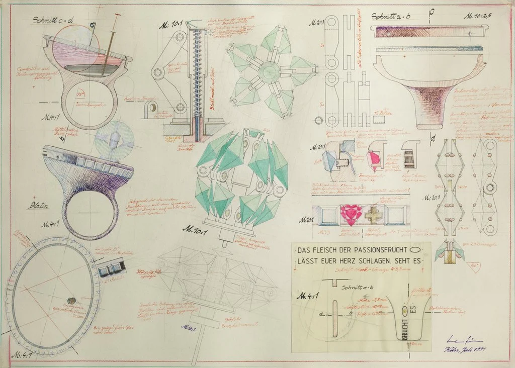 8220BilderundZeichnungen198319928221 — Udo Lefin — Exhibitions — Galerie Buchholz — Image 21