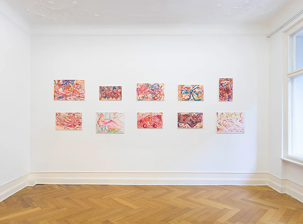 8220ZodiacNudes8221 — Jutta Koether — Exhibitions — Galerie Buchholz — Image 00