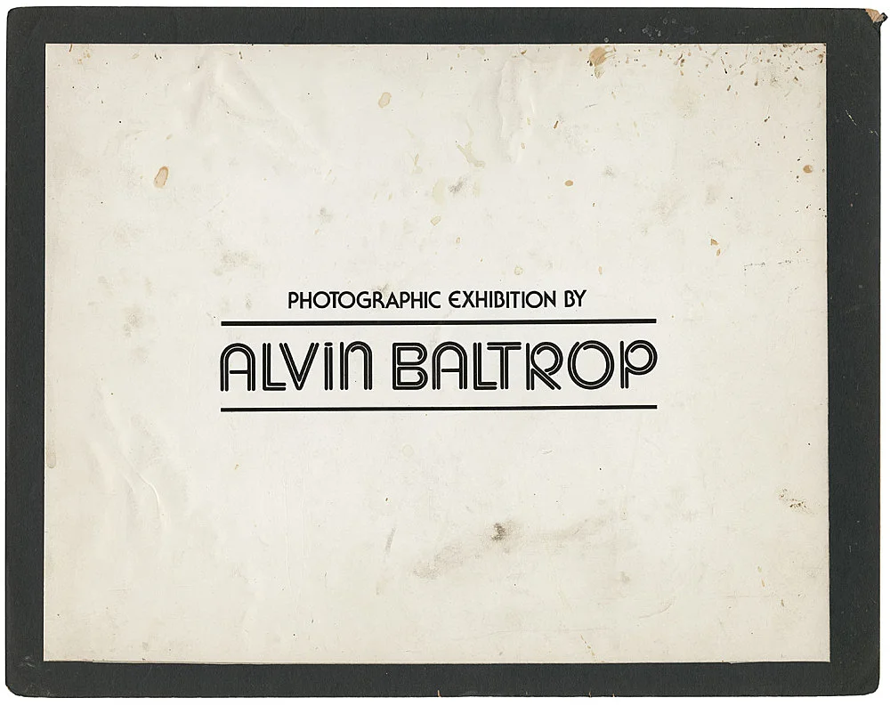 8220AttheHudsonRiverPiers8221selectedbyDouglasCrimp — Alvin Baltrop — Exhibitions — Galerie Buchholz — Image 00
