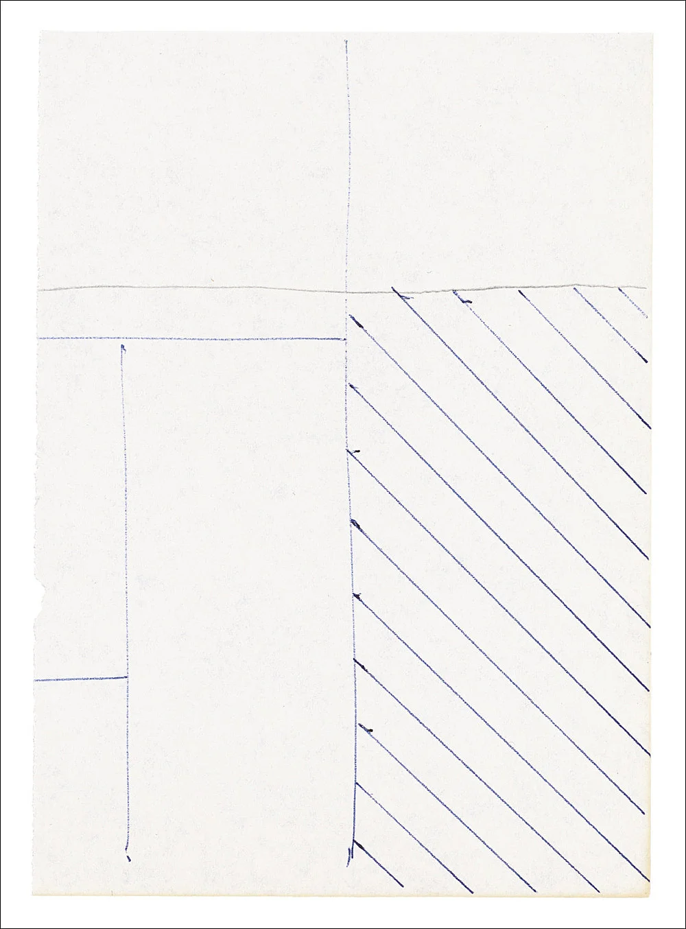Untitled Flat Finish 1-47 — Michael Krebber — Exhibitions — Galerie Buchholz — Image 01
