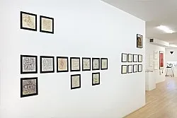 an exhibition organized by Diedrich Diederichsen amp Christopher Müller feat. Marcus Behmer, Stefan George, Rainer Werner Fassbinder, Hans Henny Jahnn, Lutz Bacher, Hans Kayser, Ludwig Gosewitz, Jordan Belson, Hapshash and the Coloured Coat, The Fool, Rogério Duarte, The Red KrayolaMayo Thompson, Walter de Maria, Sigmar Polke, Emil Schult, Isaac Abrams, John McCracken, Pedro Bell, Kai Althoff, Henrik Olesen, Öyvind Fahlström, Karlheinz Stockhausen, Sun Ra, Hartmut Geerken, Albert Oehlen, Jack Goldstein, Jutta Koether, Isa Genzken, Palermo, John Coltrane, Tony Conrad — Cosmic Communities Coming Out Into Outer Space Homofuturism, Applied Psychedelia amp Magic Connectivity — Exhibitions — Galerie Buchholz — Image 176