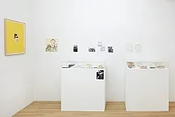 an exhibition organized by Diedrich Diederichsen amp Christopher Müller feat. Marcus Behmer, Stefan George, Rainer Werner Fassbinder, Hans Henny Jahnn, Lutz Bacher, Hans Kayser, Ludwig Gosewitz, Jordan Belson, Hapshash and the Coloured Coat, The Fool, Rogério Duarte, The Red KrayolaMayo Thompson, Walter de Maria, Sigmar Polke, Emil Schult, Isaac Abrams, John McCracken, Pedro Bell, Kai Althoff, Henrik Olesen, Öyvind Fahlström, Karlheinz Stockhausen, Sun Ra, Hartmut Geerken, Albert Oehlen, Jack Goldstein, Jutta Koether, Isa Genzken, Palermo, John Coltrane, Tony Conrad — Cosmic Communities Coming Out Into Outer Space Homofuturism, Applied Psychedelia amp Magic Connectivity — Exhibitions — Galerie Buchholz — Image 177