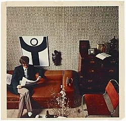 an exhibition organized by Diedrich Diederichsen amp Christopher Müller feat. Marcus Behmer, Stefan George, Rainer Werner Fassbinder, Hans Henny Jahnn, Lutz Bacher, Hans Kayser, Ludwig Gosewitz, Jordan Belson, Hapshash and the Coloured Coat, The Fool, Rogério Duarte, The Red KrayolaMayo Thompson, Walter de Maria, Sigmar Polke, Emil Schult, Isaac Abrams, John McCracken, Pedro Bell, Kai Althoff, Henrik Olesen, Öyvind Fahlström, Karlheinz Stockhausen, Sun Ra, Hartmut Geerken, Albert Oehlen, Jack Goldstein, Jutta Koether, Isa Genzken, Palermo, John Coltrane, Tony Conrad — Cosmic Communities Coming Out Into Outer Space Homofuturism, Applied Psychedelia amp Magic Connectivity — Exhibitions — Galerie Buchholz — Image 151