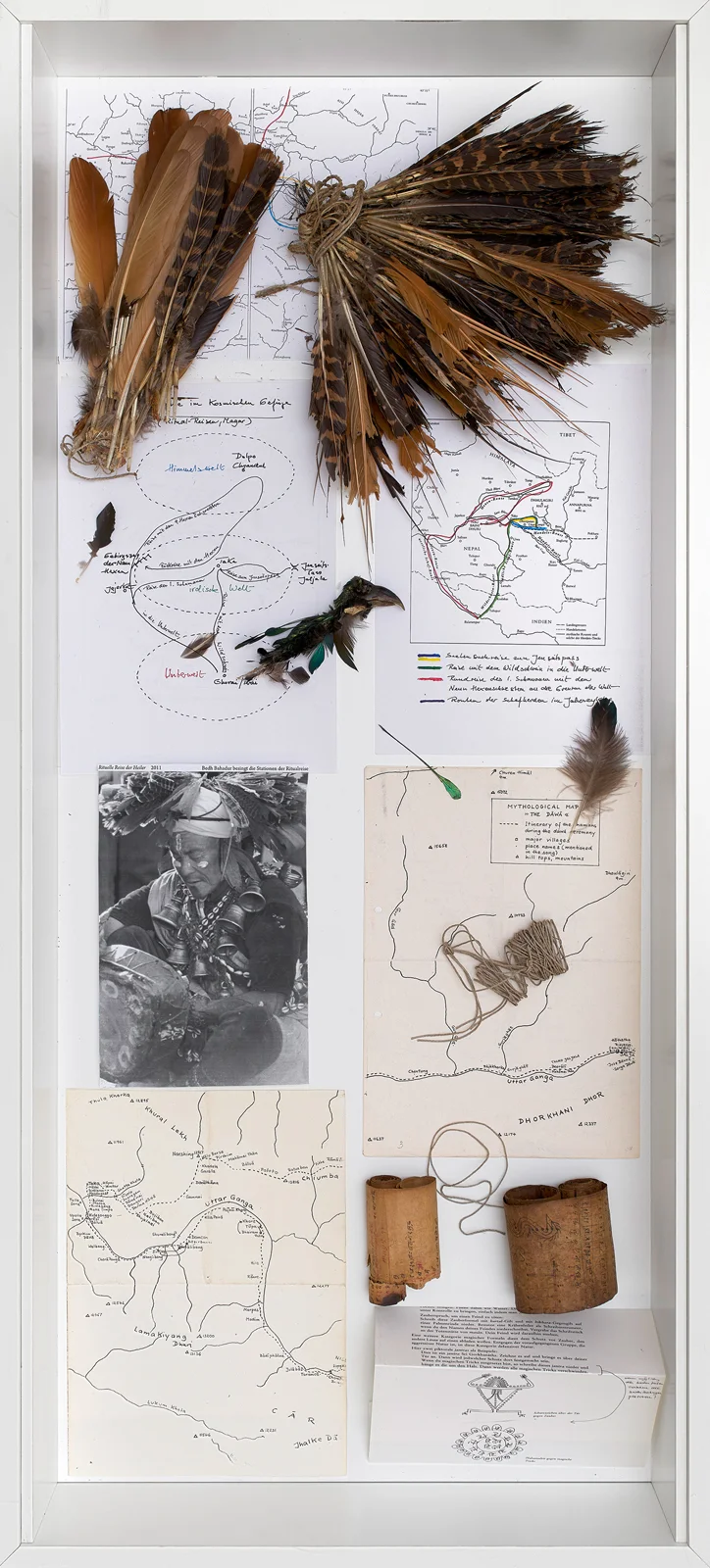 Forschungen an den Rändern der Schrift — Michael Oppitz — Exhibitions — Galerie Buchholz — Image 18