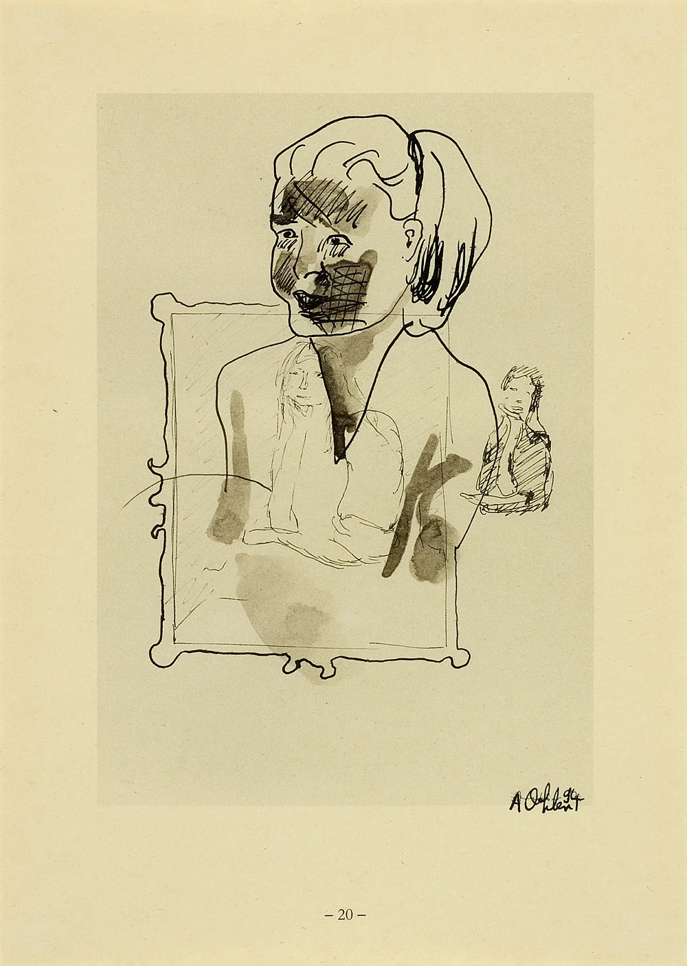 WorksonWorksonPaper — Michael KrebberAlbert Oehlen — Exhibitions — Galerie Buchholz — Image 17