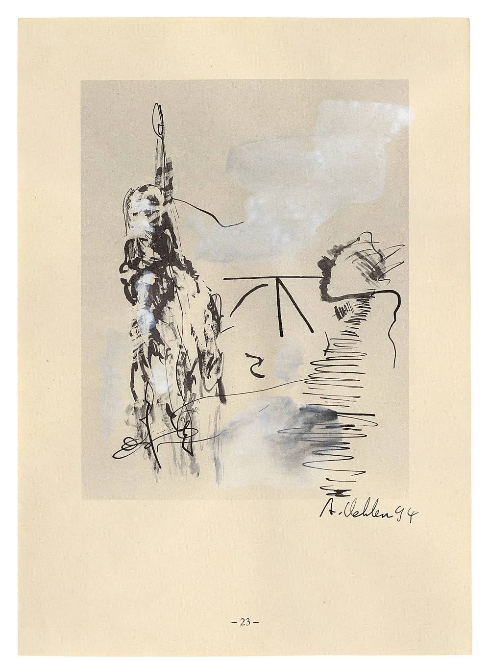 WorksonWorksonPaper — Michael KrebberAlbert Oehlen — Exhibitions — Galerie Buchholz — Image 20