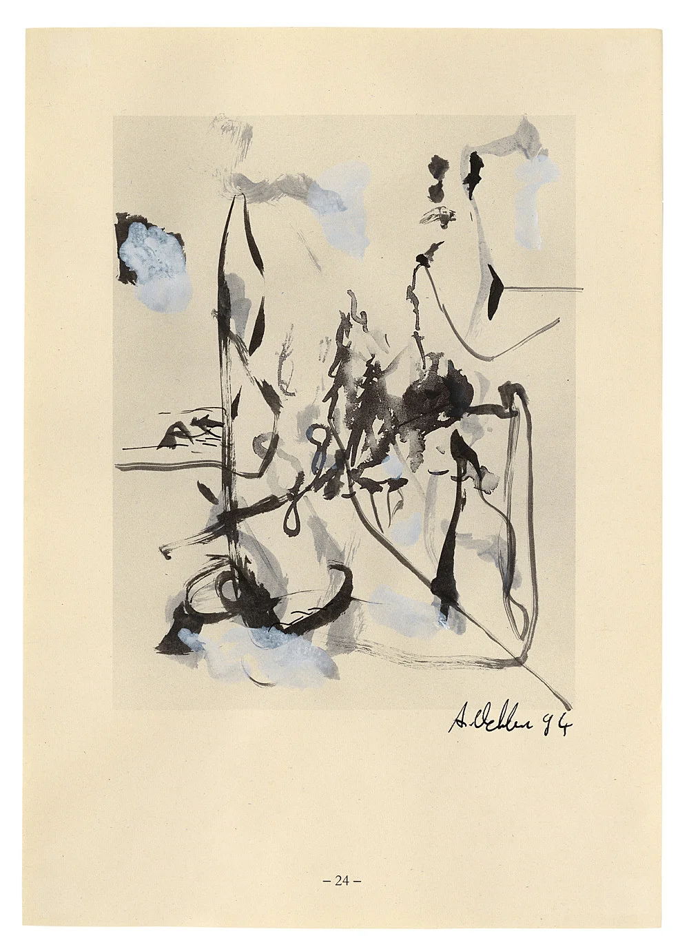 WorksonWorksonPaper — Michael KrebberAlbert Oehlen — Exhibitions — Galerie Buchholz — Image 21