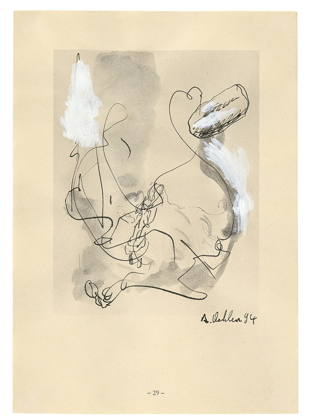 WorksonWorksonPaper — Michael KrebberAlbert Oehlen — Exhibitions — Galerie Buchholz — Image 30